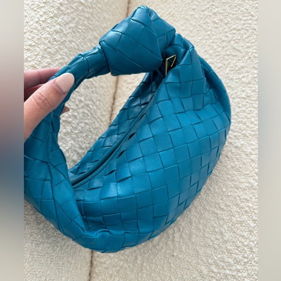 BOTTEGA VENETA Blue mini Jodi Bag - Picture 7 of 13
